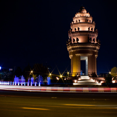 Independence Monument Phnom Penh City