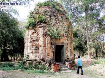 Sambor Prei Kuk Complex in Kampong Thom