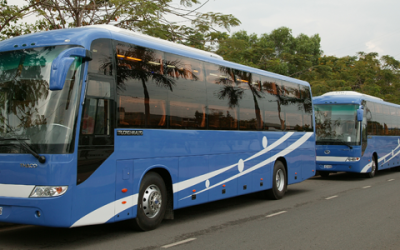 Vietnam open bus