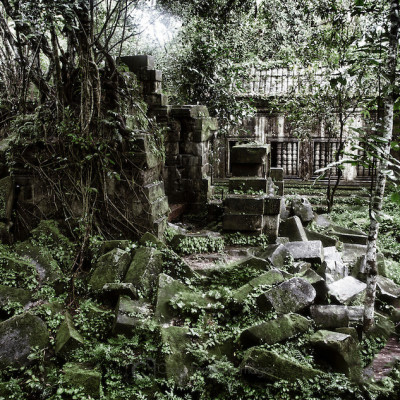 Beng Mealea temple in Cambodia