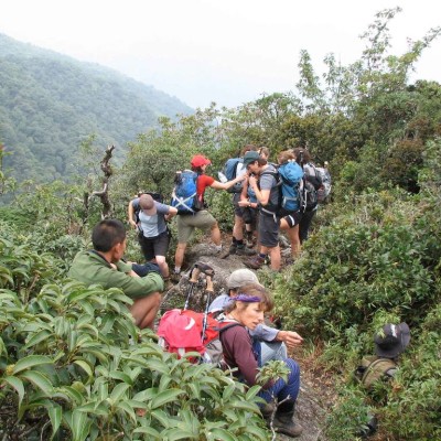 Fansipan climbing tour